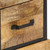 Sideboard 23.6"x11.8"x29.5" Solid Mango Wood A949-247580