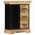  Sideboard 23.6"x11.8"x29.5" Solid Mango Wood A949-247580
