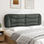  Headboard Cushion "Hvar" Dark Gray 76" Fabric A949-374634