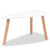  Coffee Table Set 2 Pieces Solid Pinewood White A949-244731