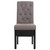  Dining Chairs 6 pcs Taupe Fabric A949-277261