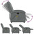  Stand up Massage Recliner Chair Dark Gray Fabric A949-3205883