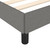  Bed Frame without Mattress Dark Gray 59.8"x79.9" Queen Fabric A949-347108