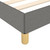  Bed Frame without Mattress Dark Gray 59.8"x79.9" Queen Fabric A949-347207