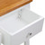  Console Table 32.7"x11.8"x28.7"Solid Oak Wood A949-247124