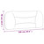  Headboard Cushion "Hvar" Light Gray 39.4" Fabric A949-3207716