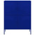  Storage Cabinet Navy Blue 31.5"x13.8"x40" Steel A949-336136