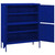 Storage Cabinet Navy Blue 31.5"x13.8"x40" Steel A949-336136