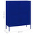  Storage Cabinet Navy Blue 31.5"x13.8"x40" Steel A949-336136