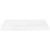  Floating Wall Shelves 2 pcs High Gloss White 19.7"x9.1"x1.5" MDF A949-323746