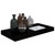  Floating Wall Shelves 2 pcs High Gloss Black 19.7"x9.1"x1.5" MDF A949-323767