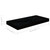  Floating Wall Shelves 2 pcs High Gloss Black 19.7"x9.1"x1.5" MDF A949-323767
