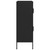  Storage Cabinet Black 31.5"x13.8"x40" Steel A949-336142