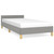  Bed Frame without Mattress Light Gray Twin XL Fabric A949-347450