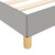  Bed Frame without Mattress Light Gray Twin XL Fabric A949-347450