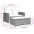  Patio Sofa with Cushions 2-Seater Brown Poly Rattan A949-365139