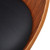  Dining Chair Bent Wood and Faux Leather A949-241058