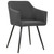  Dining Chairs 4 pcs Dark Gray Fabric A949-3065672