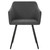  Dining Chairs 4 pcs Dark Gray Fabric A949-3065672