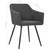  Dining Chairs 4 pcs Dark Gray Fabric A949-3065672