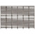  Room Divider 6 Panels Brown Poly Rattan A949-365401