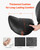 Saddle Stool with Back Support and Wheels, 450 LBS Weight Capacity Ergonomic Rolling Stool, Height  E415-MADHSJSMADYKGSSYWV0