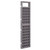  4-Panel Room Divider/Trellis Solid Fir Wood Gray 63.4"x70.9 A949-316487