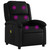  Massage Recliner Chair Black Faux Leather A949-371782