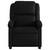  Massage Recliner Chair Black Faux Leather A949-371782