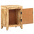  Bedside Cabinet 15.7"x11.8"x19.7" Solid Wood Mango A949-320802