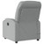  Massage Recliner Chair Light Grey Fabric A949-3206032