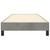  Box Spring Bed Frame Light Gray Twin XL Velvet (US Only) A949-3120799