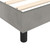  Box Spring Bed Frame Light Gray Twin XL Velvet (US Only) A949-3120799