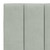  Bed Frame without Mattress "Hanko" Light Gray 53.9"x74.8" Velvet A949-3207877
