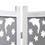  5-Panel Room Divider Gray 68.9"x65" Solid Wood A949-284193