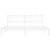  Metal Bed Frame without Mattress with Headboard White 76"x79.9 A949-376183