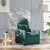  Massage Recliner Chair Dark Green Fabric A949-3206938