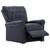  Reclining Chair Black Faux Leather A949-282274