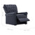  Reclining Chair Black Faux Leather A949-282274