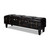  Storage Bench 43.7" Dark Brown Solid Wood Pine&Faux Leather A949-345710