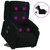  Electric Stand up Massage Recliner Chair Black Fabric A949-3206237