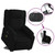  Electric Stand up Massage Recliner Chair Black Fabric A949-3206237