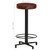  Bar Stools 2 pcs 26" Real Leather A949-321968