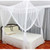 White Mosquito Net Bed Canopy Mesh Netting - size Full Queen King Q280-JRFCLEW2489281
