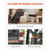 Moving Blankets 6 Pcs, 72 x 40 in (32 lbs/dz) Large Packing Blankets with Cotton Filling, Heavy Dut E415-DCBYT72X40INA6209001V0
