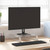  Monitor Stand White 15.7"x13.8"x3.1" Tempered Glass and Metal A949-374219