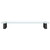  Monitor Stand Black 23.6"x7.9"x3.1" Tempered Glass and Metal A949-374224