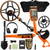 Waterproof Metal Detector, 12" Coil, Professional Rechargeable Gold Detector, 39-50 in Adjustable w E415-YJSJSTCQ126981HYDV0