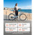 Women Bike, 26 in Folding Beach Cruiser Bike, 7-Speed Adult City Bicycle with Steel Frame, 330 lbs  E415-DGXYJZXCG26IMRJYP001V0