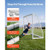 Soccer Goal 8 x 6 FT PVC Soccer Goal for Backyard with PE Net, Portable Weatherproof Set, with High E415-PVCZQMPVC86F9IF7R001V0